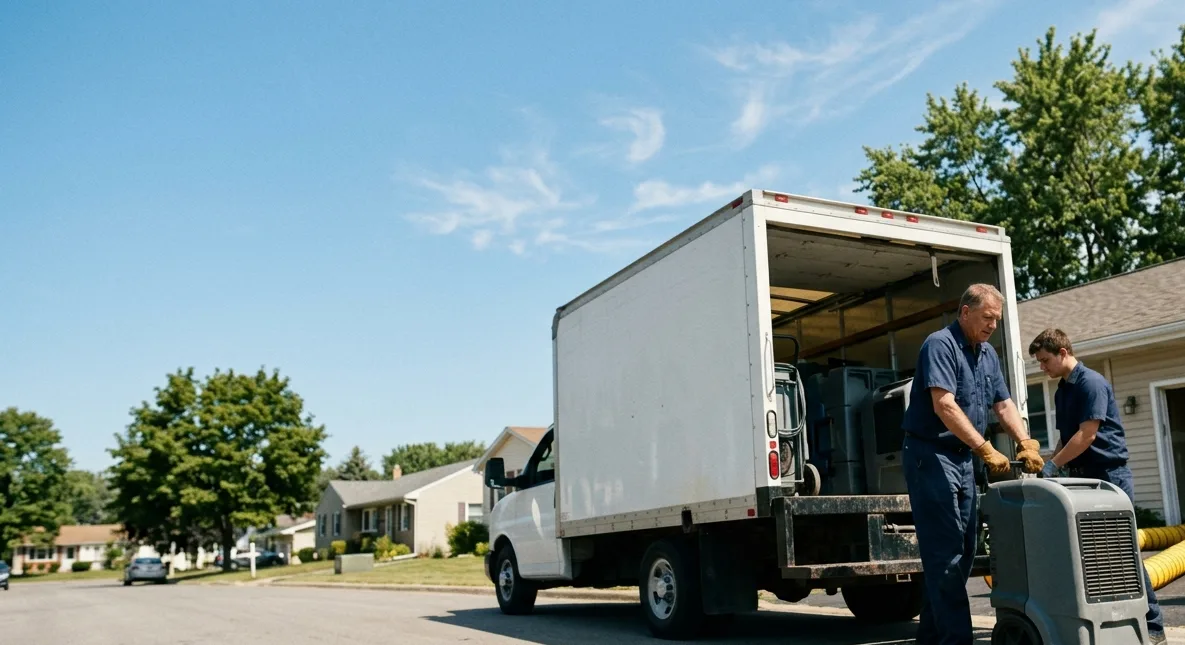 Water Damage Cleanup in Fostoria, MI near me
